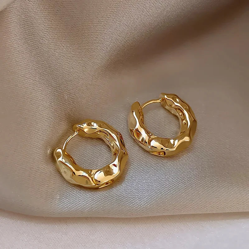 925 Sterling Silver Hoop Earrings for Women by REETI