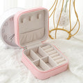 Single Layer Leather Jewelry Box
