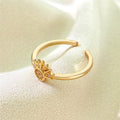 Sun and Moon Adjustable Ring Fashion Jewelry Gift