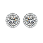 Mosite Square Stud Earrings for Women - Fashion Jewelry