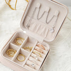 Single Layer Leather Jewelry Box