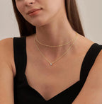 Gold Plated Pendant Necklace for Women - Trendy Choker Jewelry
