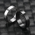 Anxiety Fidget Spinner Stainless Steel Ring for Stress Relief
