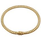 Gold Cuban Link Chain Necklace for Men, Hip Hop Style Jewelry