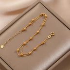 18k Gold Bracelet for Women - Starry Sky Chain Jewelry