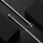 Moissanite Tennis Bracelet 925 Sterling Silver Classic Jewelry