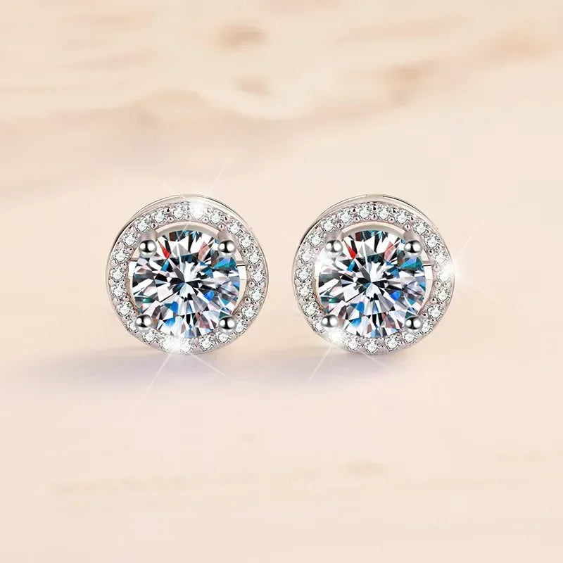 Mosite Square Stud Earrings for Women - Fashion Jewelry