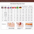 Women Silver Zircon Engagement Ring Set Bridal Jewelry
