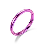 Titanium Wedding Rings for Women and Men - High Polished