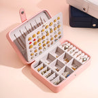 Leather Jewelry Box Organizer