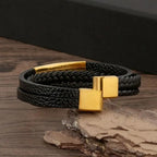 Leather Multi-layer Charm Bracelet for Women