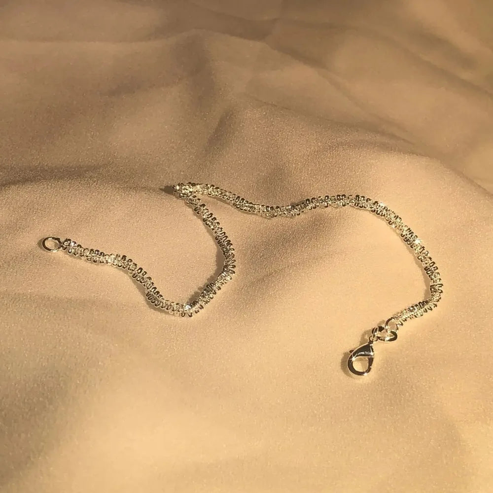 Stainless Steel Gold Color Adjustable Bracelet Unisex
