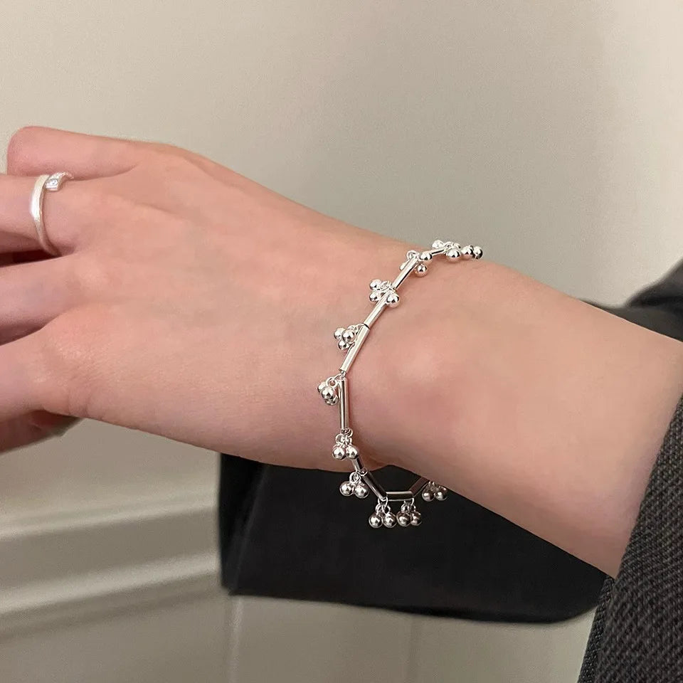 Sterling Silver Butterfly Bracelet by Ventfille for Girls