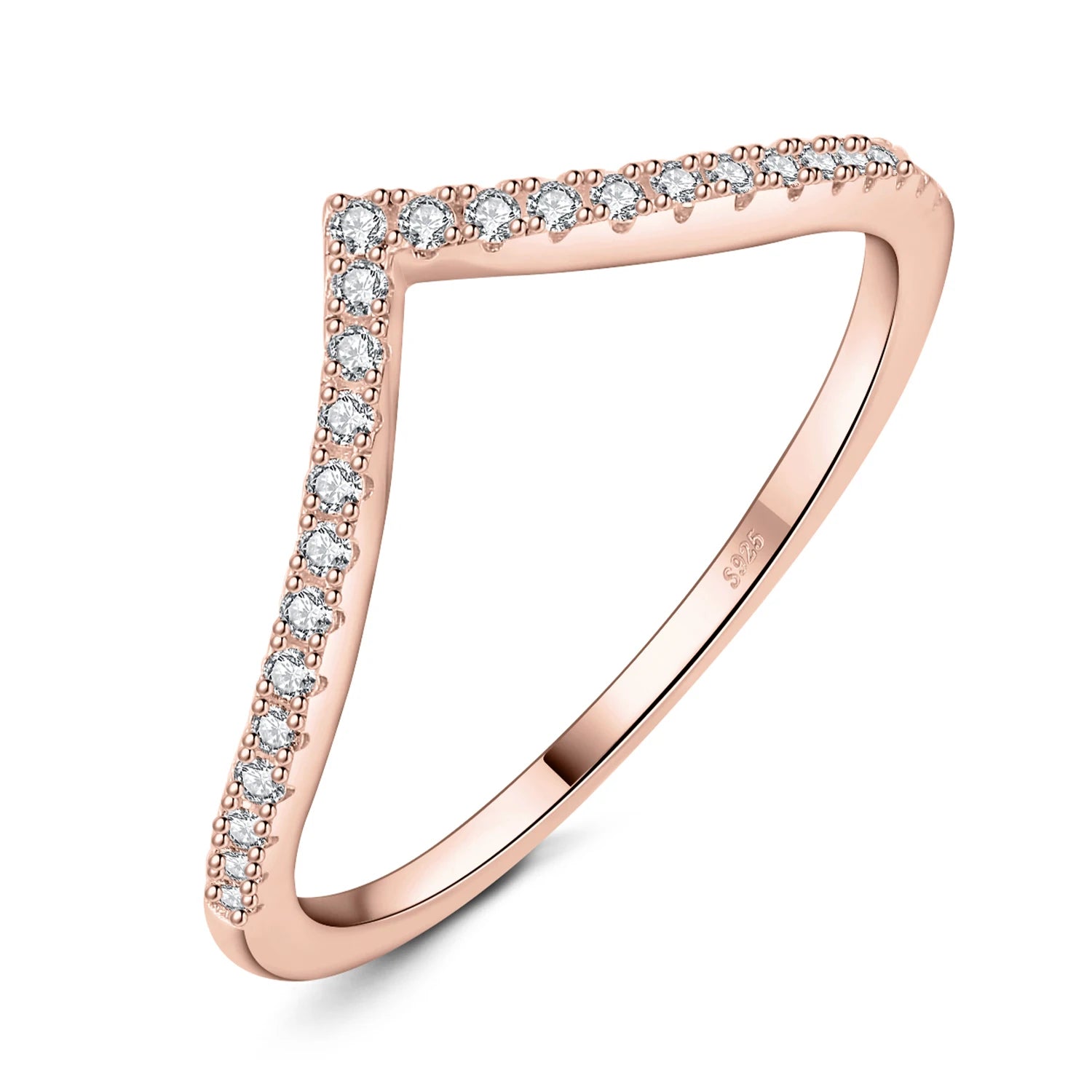 Moissanite D Color Round Cut Wedding Ring 925 Sterling Silver