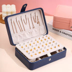 Leather Jewelry Box Organizer