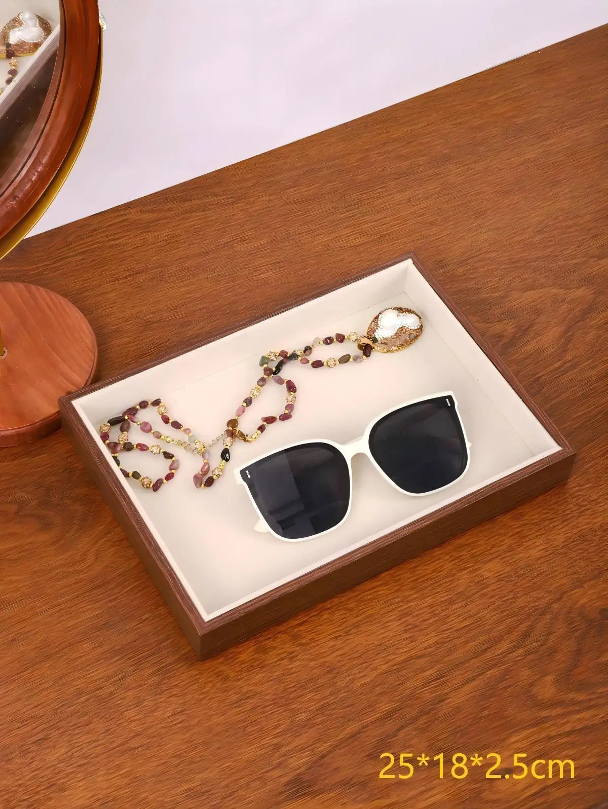 Multi-layer Wooden Jewelry Box
