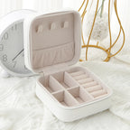 Single Layer Leather Jewelry Box