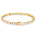 Moissanite Tennis Bracelet 925 Sterling Silver Classic Jewelry
