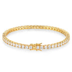 Moissanite Tennis Bracelet 925 Sterling Silver Classic Jewelry