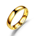 Titanium Wedding Rings for Women and Men - High Polished