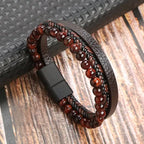 Leather Multi-layer Charm Bracelet for Women
