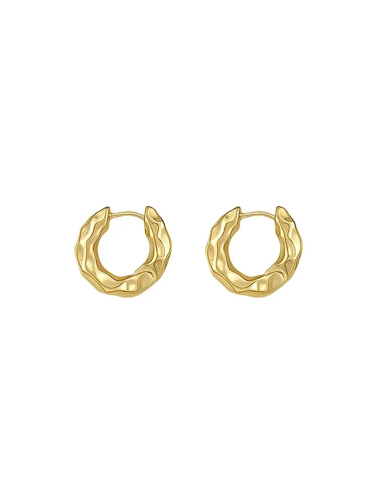 925 Sterling Silver Hoop Earrings for Women by REETI