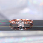 Eternity Wedding Band Ring for Women by Huitan
