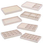 Velvet Jewelry Display Tray Case