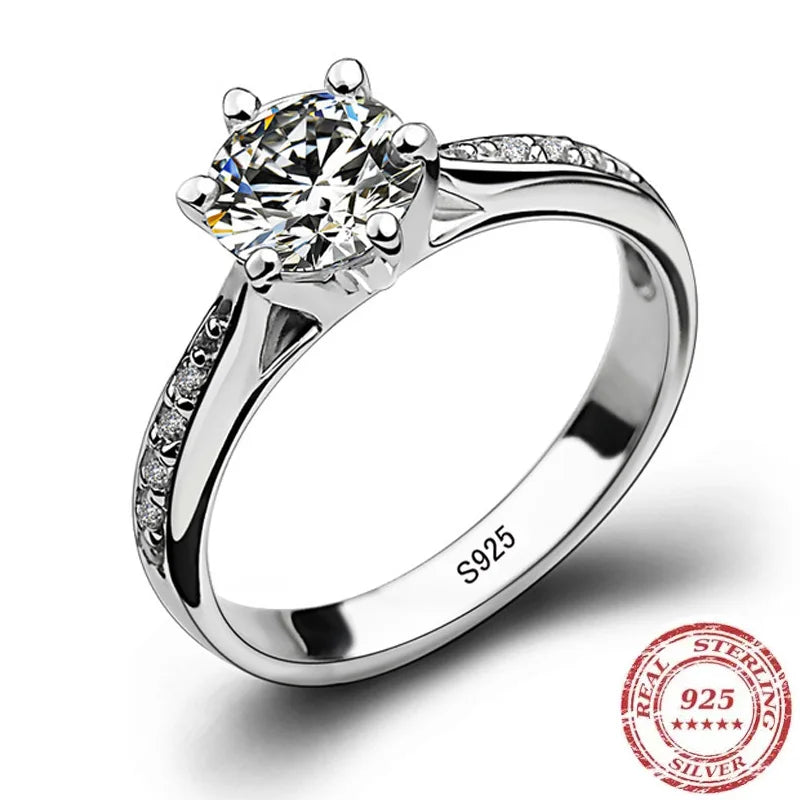 925 Sterling Silver Classic Ring for Women with Tourmaline